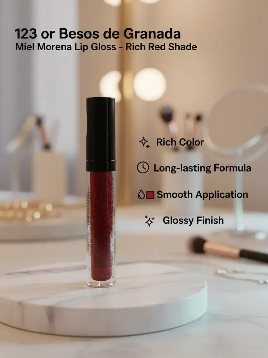 Beso de Granada Matte Lipstick or 123
