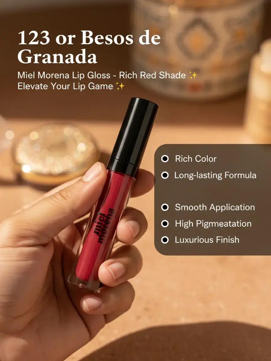 Beso de Granada Matte Lipstick or 123