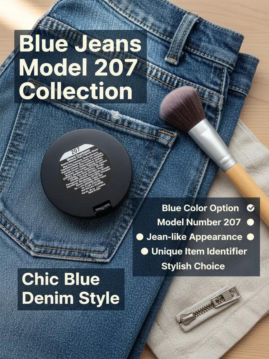 Blue Jeans Miel Morena Eyeshadow or 207