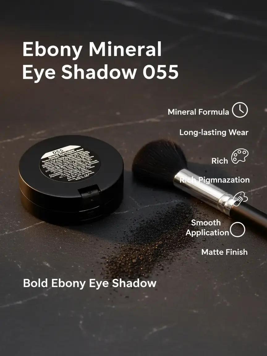 Ebony or 55 mielmorena eyeshadows