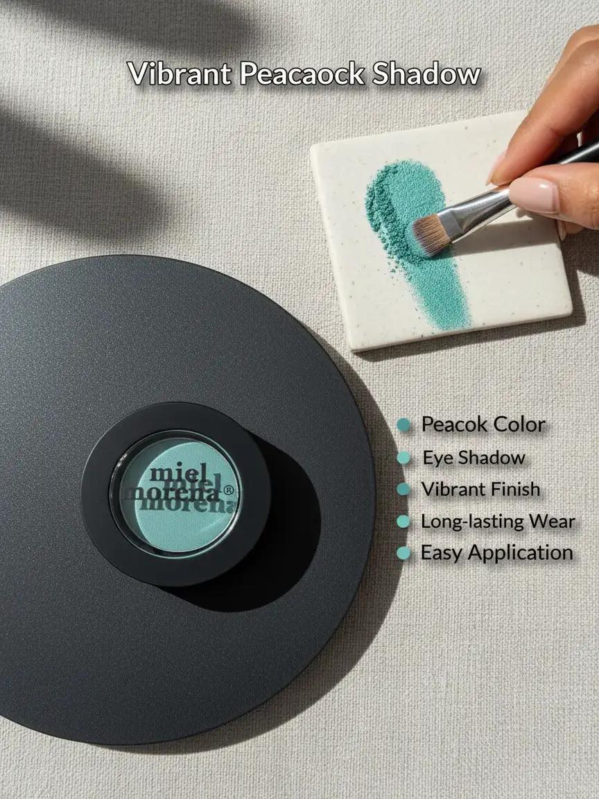 Peacock or 57  eyeshadow Mielmorena Cosmetics
