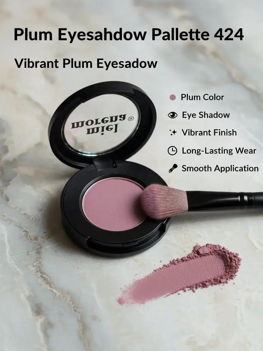 Plum or 424 Mielmorena eyeshadow