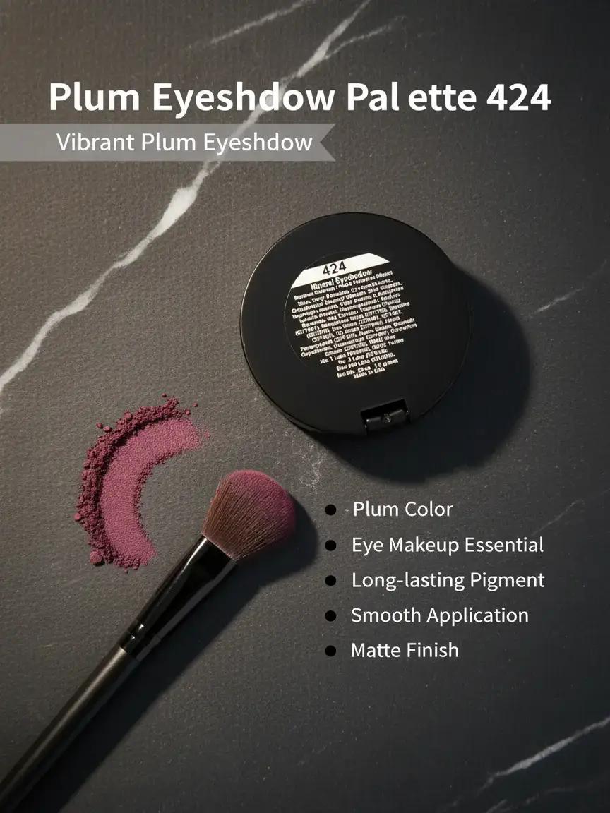 Plum or 424 Mielmorena eyeshadow