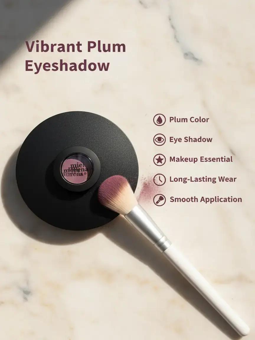 Plum or 424 Mielmorena eyeshadow