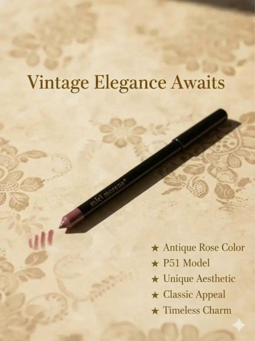Antique Rose or p-51 Miel Morena pencil lip liners
