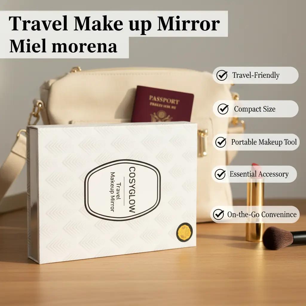Travel Make Up Mirror Miel Morena