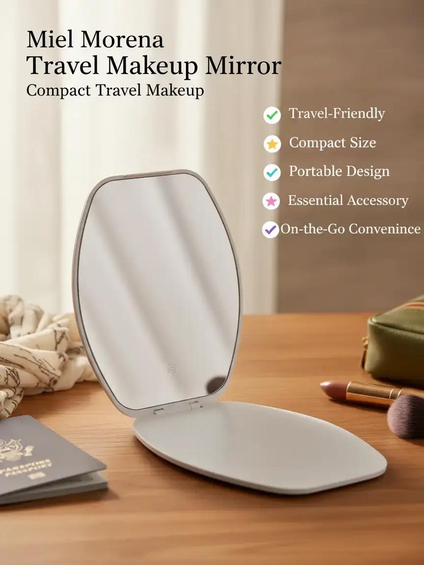 Travel Make Up Mirror Miel Morena